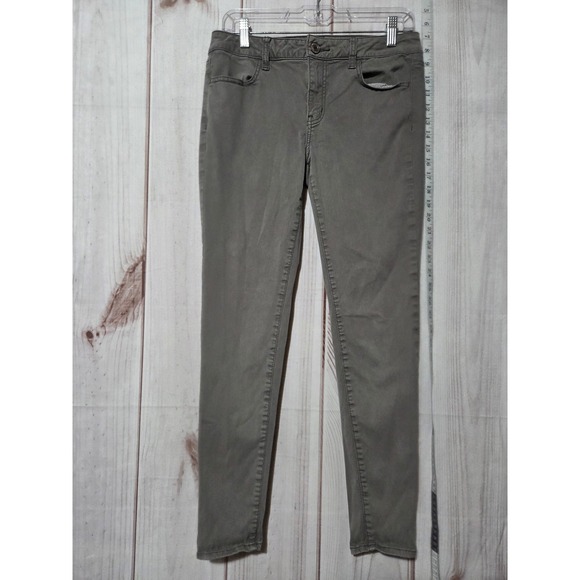 American Eagle By Payless Denim - American Eagle Gray Jeggings Jeans Ladies 8 Super Stretch
